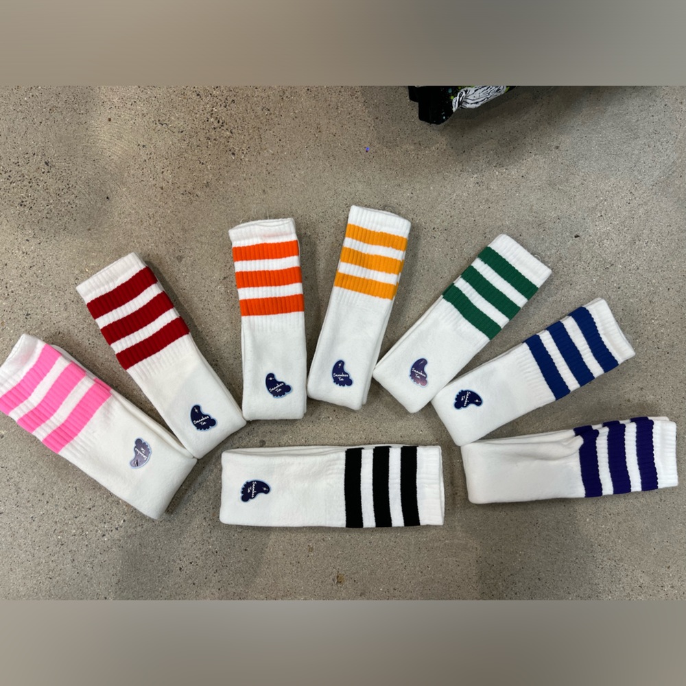 Retro Vintage Striped Socks **NWT**